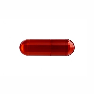 Капсула желатинова, червона-червона RED/RED, розмір "00" BK-0009 фото