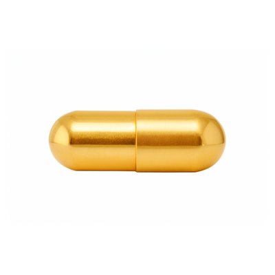 Капсула желатиновая, золото-золото GOLDEN/GOLDEN, размер "0" BK-0019 фото