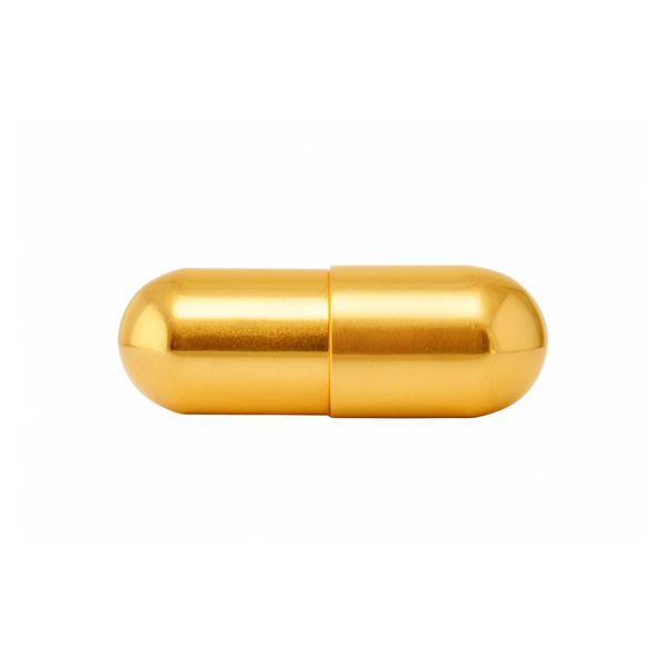 Капсула желатинова, золото-золото GOLDEN/GOLDEN, розмір "0" BK-0019 фото