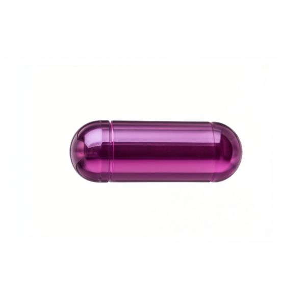 Капсула желатинова, фіолетово-фіолетова Violet/ Violet, розмір "0" BK-0015 фото
