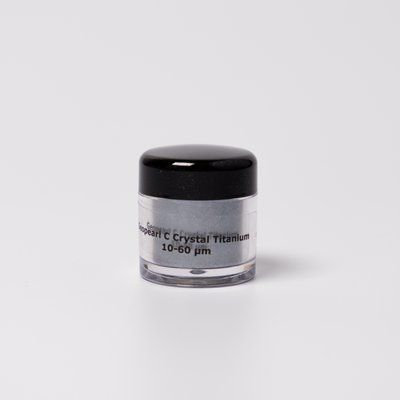 Косметичний пігмент Geopearl C Crystal Titanium 10-60um KPG-0003-7-4 фото
