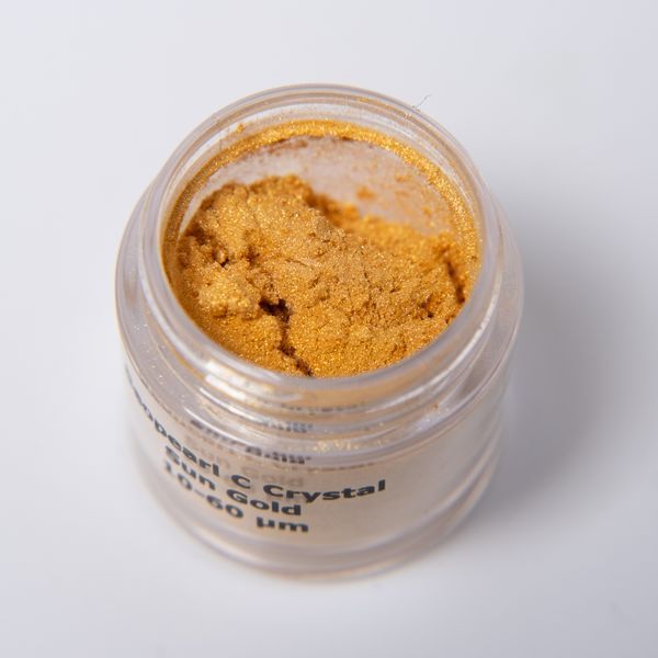 Косметический пигмент Geopearl C Crystal Sun Gold 10-60um KPG-0003-7-6 фото