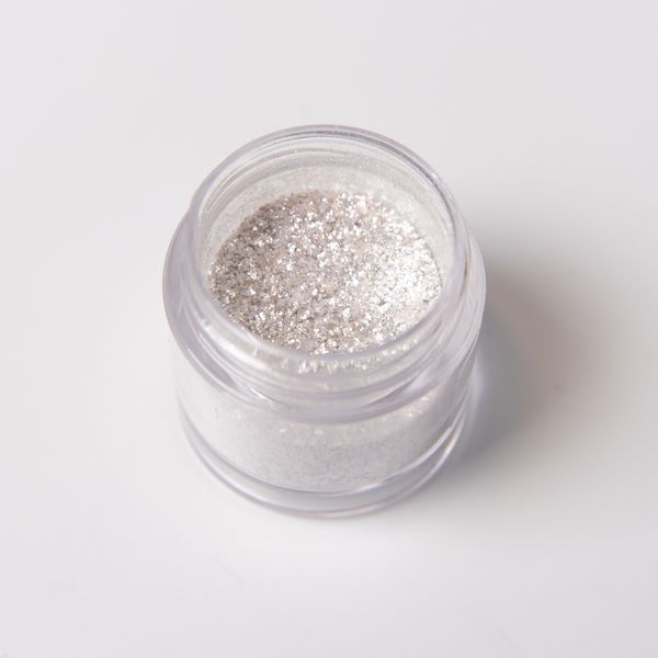 Косметичний пігмент Geopearl C Twinkling Silver 50-500um KPG-0004-3-15 фото
