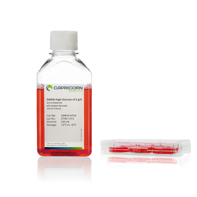 DMEM з високим вмістом глюкози (4,5 г/л), без L-глутаміну, з піруватом натрію DMEM-HPXA фото